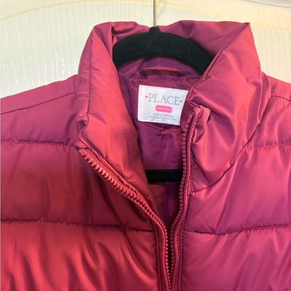 Place Kids Puffer Jacket - Magenta - Picture 7 of 11